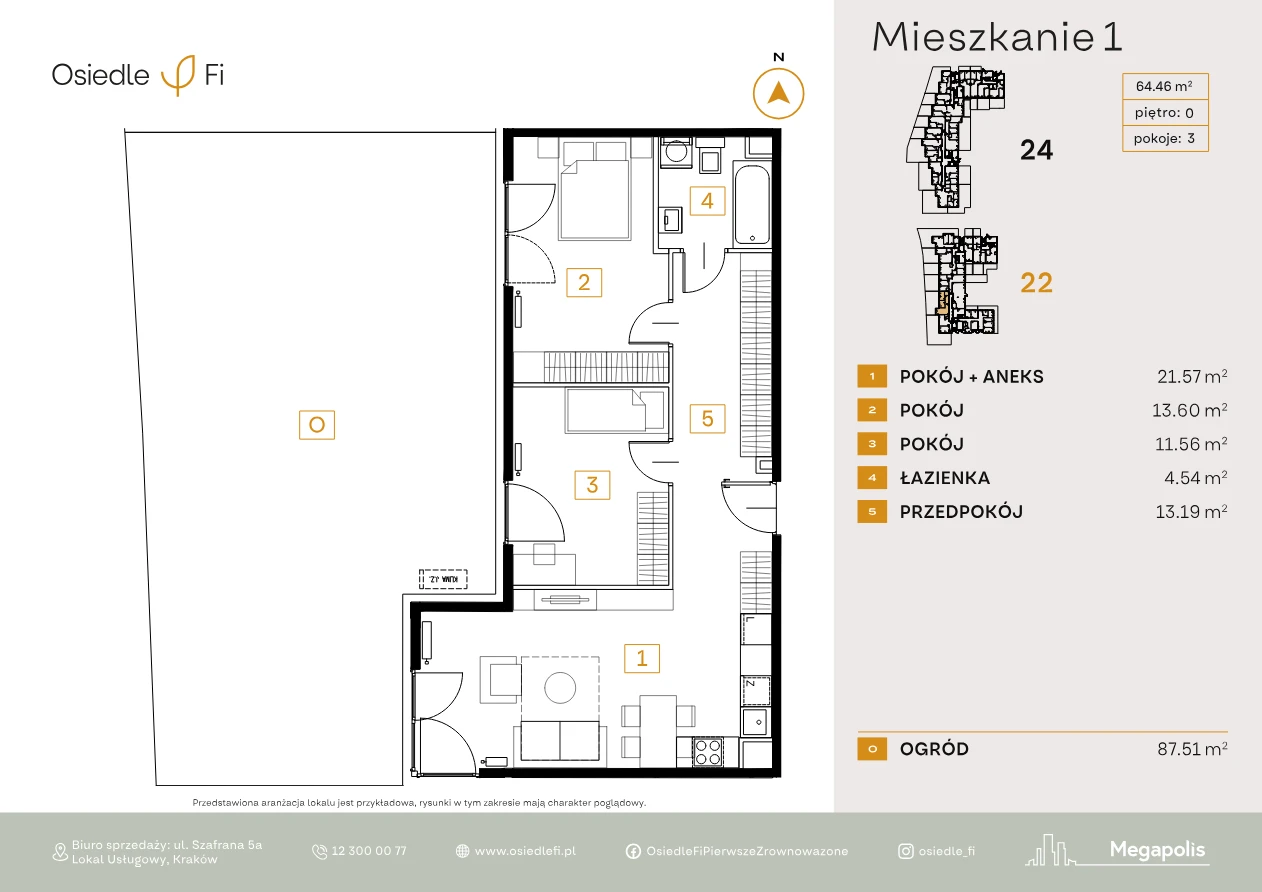 Rzut mieszkania 1