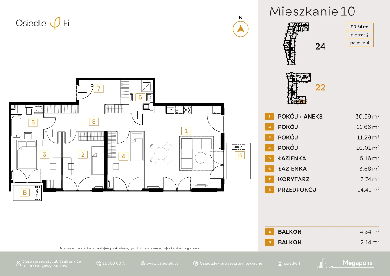 Rzut mieszkania 10
