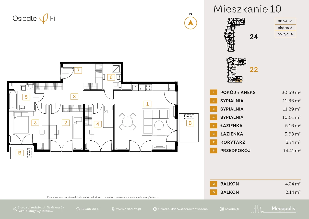 Rzut mieszkania 10