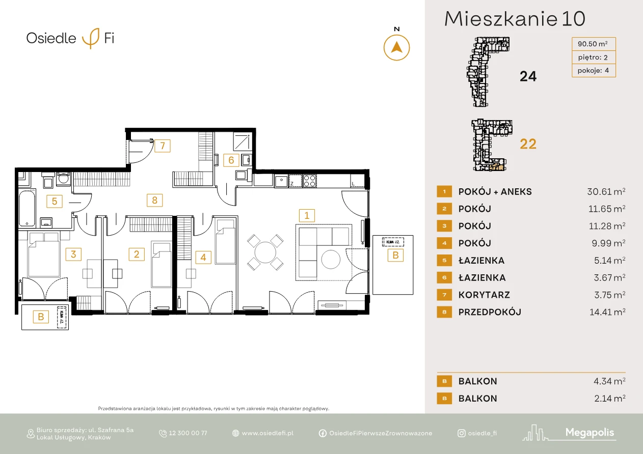 Rzut mieszkania 10